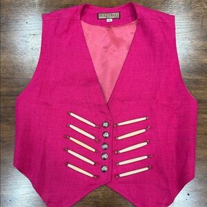 Double D Ranch Pink Vest Medium
